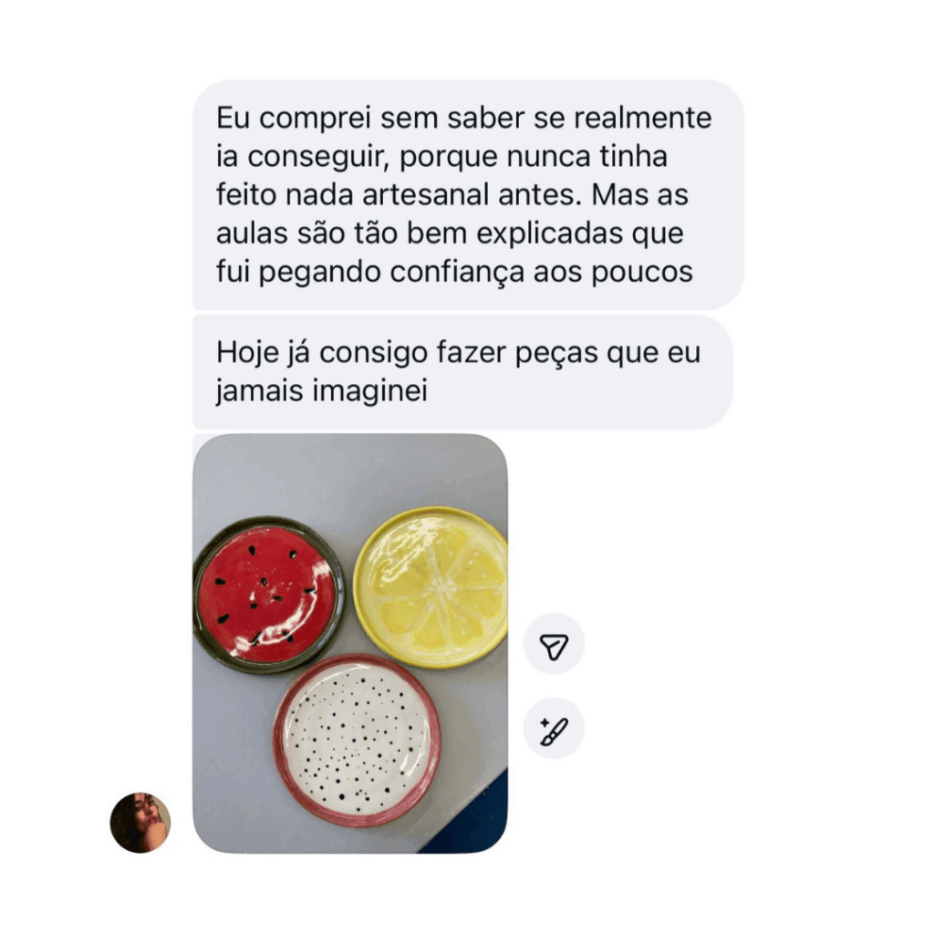 Depoimento de aluna